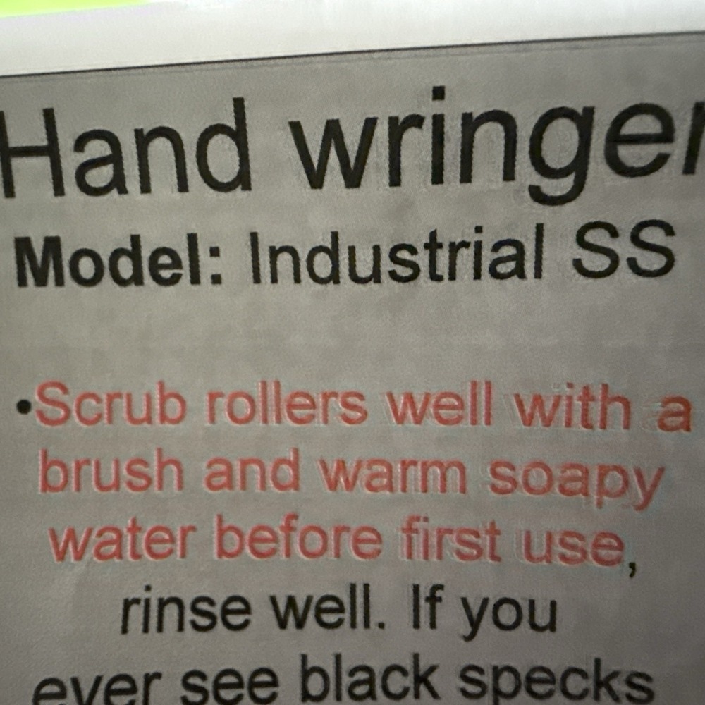 Wiseman Trading Industrial Wringer Stainless Steel - Picture 4 of 4